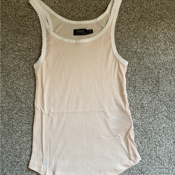 Polo by Ralph Lauren Women's Light Peach Pajama Set - Picture 1 of 3